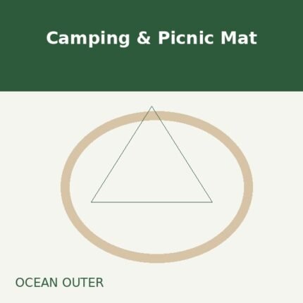 Camping & Picnic Mat - Ocean Outer