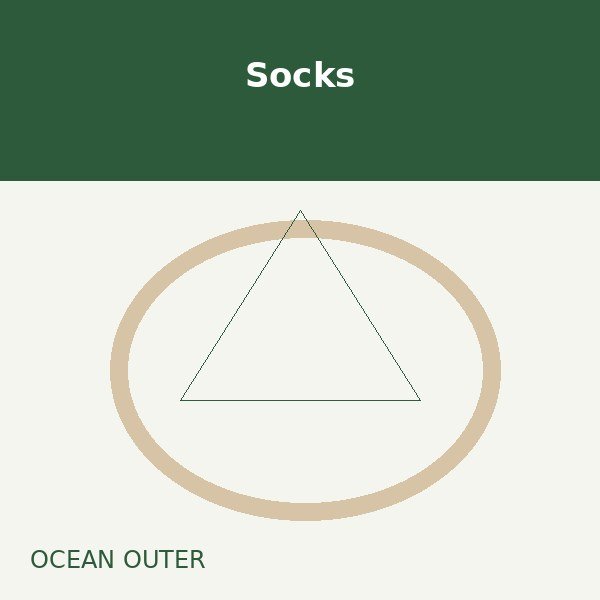 Socks - Ocean Outer Socks - Ocean Outer