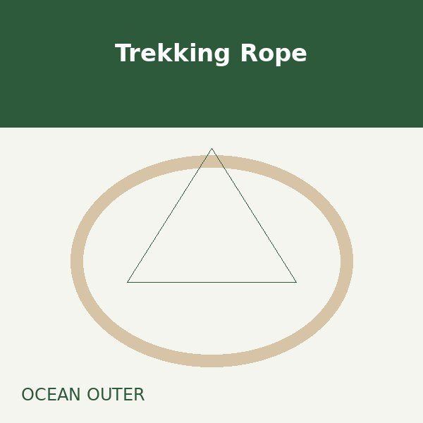 Trekking Rope - Ocean Outer Trekking Rope - Ocean Outer